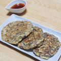 まる゜'s cooksnap of when they made キャベツと長芋のもずく入りお焼き.
