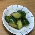 みぃくんのママ's cooksnap of when they made 子供大人喜ぶ！中華風たたききゅうり！.
