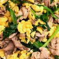 geranium♪'s cooksnap of when they made 豚ニラ卵炒め.