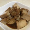 papikun's cooksnap of when they made 厚揚げの煮物.