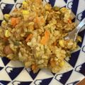 105♡'s cooksnap of when they made 簡単！炊飯器でカレーピラフ.