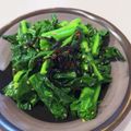 いたちゃん55's cooksnap of when they made のらぼう菜の塩昆布和え.