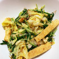 ninanina310's cooksnap of when they made 栃尾の油揚げと春キャベツのおかか和え.