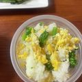 なーなちゃん's cooksnap of when they made 春色菜の花おにぎり.
