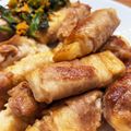 さやむにゃ's cooksnap of when they made モチっと食感！角麩(かくふ)の豚巻き.