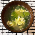 リボン。's cooksnap of when they made 簡単☆ふわふわ卵の青梗菜スープ.