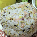 ゆけり３兄弟's cooksnap of when they made ごまと紅生姜のおにぎり♪.