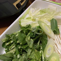 ﾌﾞﾚﾝﾀﾞ's cooksnap of when they made 豚しゃぶとねぎのうま塩ごま鍋.