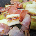 やっちん☆'s cooksnap of when they made ベーコンとネギの焼き浸し マスタード風味.