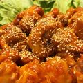 きらきらまみい's cooksnap of when they made ＊ご飯おかわり！ヤンニョムチキン＊.