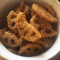 むっしゅママ's cooksnap of when they made 簡単！シャキシャキ！れんこんの甘辛炒め.