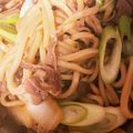 なおすけ151a's cooksnap of when they made すき焼き風うどん.