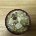 かおり♡♡♡'s cooksnap of when they made しめじと豆腐と卵の味噌汁.