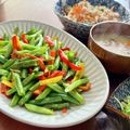 Superlittleboo's cooksnap of when they made いんげんのにんにくオイスターソース炒め.