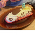 snow012's cooksnap of when they made 東北新幹線♪はやぶさとこまちの連結ケーキ.