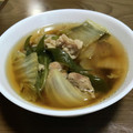 ゆ—すけ's cooksnap of when they made 白菜豚肉煮もの♪更年期のぼせほてりに簡単.