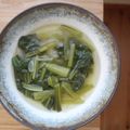 みるく茶's cooksnap of when they made 【農家のレシピ】小松菜のシンプルスープ.