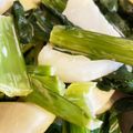 ぷーとんR's cooksnap of when they made カブと小松菜の醤油マヨサラダ.