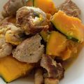 ポメちょん's cooksnap of when they made ほぼ10分♪鶏肉とかぼちゃの甘辛煮.