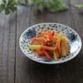 まろんかふぇ's cooksnap of when they made ☆フキとにんじんのピリ甘辛炒め煮☆.