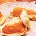 こんたっくす's cooksnap of when they made もちもち☆ふわふわ☆卵なしホットケーキ.
