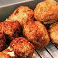 ひぃたろぉ～♪'s cooksnap of when they made うずらの卵in！肉団子 甘酢味 お弁当に.