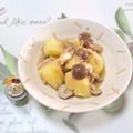 みかかめ's cooksnap of when they made ツナ入り☆じゃがいもとしめじの煮物.