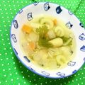 ふたごゆき's cooksnap of when they made ヤングコーンとセロリのスープ.