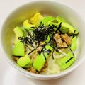 azbjbn's cooksnap of when they made アボカド納豆丼☆新玉ねぎ入り☆.