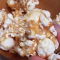 アクセル☆'s cooksnap of when they made ◆マシュマロDEキャラメルポップコーン◆.