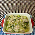 ◆どらしま◆'s cooksnap of when they made エノキねぎ豚こま丼　焼き肉のタレで.