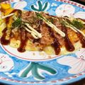 さとかん's cooksnap of when they made 簡単 ライスペーパーお好み焼き.