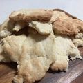 papikun's cooksnap of when they made きな粉と黒ごまの簡単なレンジクッキー.