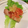 aikuwa's cooksnap of when they made サムギョプサルに！長ネギのパムチム風.