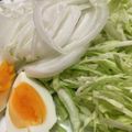 ﾌﾞﾚﾝﾀﾞ's cooksnap of when they made 春キャベツと新玉ドレッシングの春色サラダ.