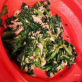 まんまるこころ's cooksnap of when they made ほうれん草とツナの和え物.