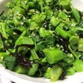 ちゃあ太♪'s cooksnap of when they made からし菜の塩昆布和え☆.