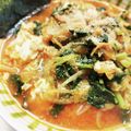 クックE662AA☆'s cooksnap of when they made アレンジ ザ 辛ラーメン.