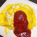 ♡ままLOVE♡'s cooksnap of when they made めちゃくちゃ手抜きのズボラオムライス.