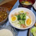 alohayui's cooksnap of when they made 海老とたまごとブロッコリーのサラダ。.