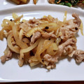 ポニーリボン's cooksnap of when they made 豚こま切れ肉と玉ねぎのピリ辛炒め.