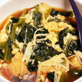 あっくん５９'s cooksnap of when they made 厚揚げとほうれん草とえのきの煮物.