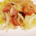 うーぱーるーぱー✨'s cooksnap of when they made ベーコン　新タマネギ新キャベツ　野菜炒め.
