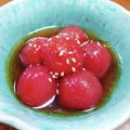 YCHキッチン's cooksnap of when they made ヤマキのめんつゆで、プチトマトのマリネ☆.