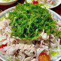 sanahey530's cooksnap of when they made 冷しゃぶサラダ（豚肉の茹で方）.