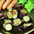 クックM96XDX☆'s cooksnap of when they made 簡単おつまみ☆なすのレモンマリネ.