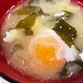 なーなちゃん's cooksnap of when they made 簡単！落とし玉子のお味噌汁.
