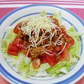 まきといん's cooksnap of when they made 沖縄気分の本格タコライス♬.