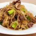horseland's cooksnap of when they made 白滝でもう1品！白滝と牛肉のサッパリ炒め.