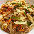 お塩と砂糖's cooksnap of when they made ☆簡単ランチ☆素麺チャンプルー☆.